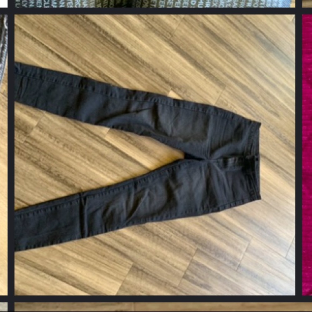 H&M Distressed Denim Skinny Jeans